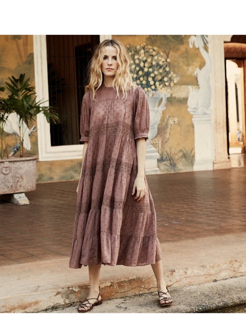 Doen Minetta Dress in Canyon Size XS